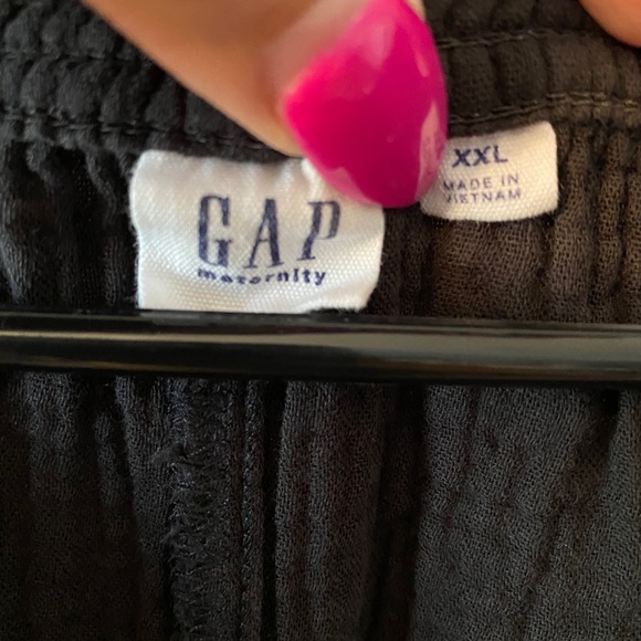 Gap Maternity Wide Leg Pant Jumpsuit - Picture 5 of 5